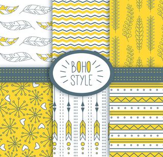 波西米亚风格背景