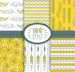 波西米亚风格背景