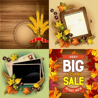 秋天主题背景 秋天主题背景