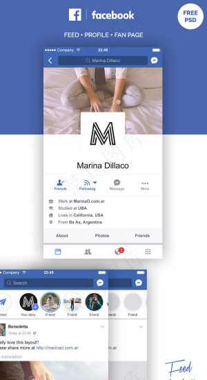 Facebook移动端