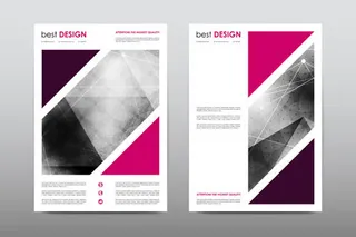 时尚简洁杂志画册