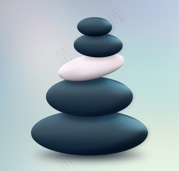 spa水疗鹅卵石