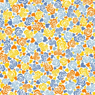 玫瑰和爱心背景