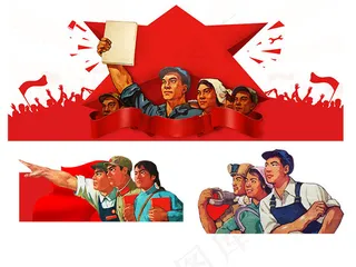 劳动节人物图案