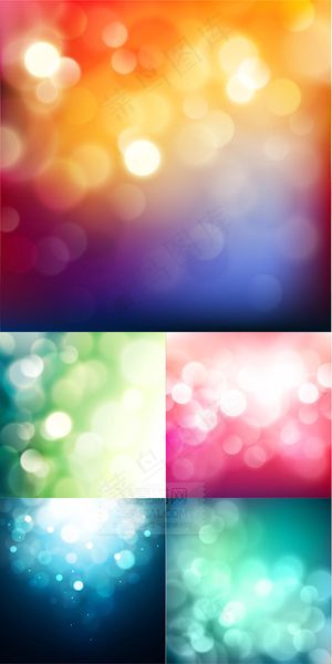 光斑光晕背景