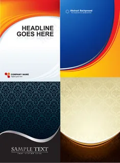 动感线条背景,背景元素