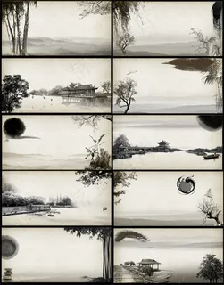 中国风水墨背景 中国风水墨背景