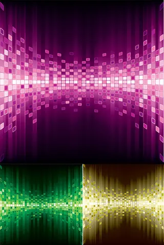 炫彩梦幻星空背景,背景元素