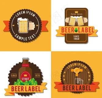 创意啤酒标签