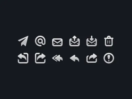 网页精致图标,免抠元素