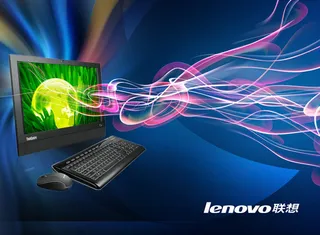 联想光束电脑海报