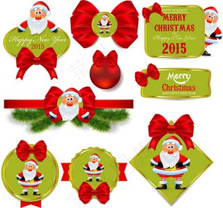 圣诞节元素设计