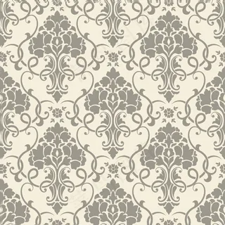 藤蔓花纹无缝背景