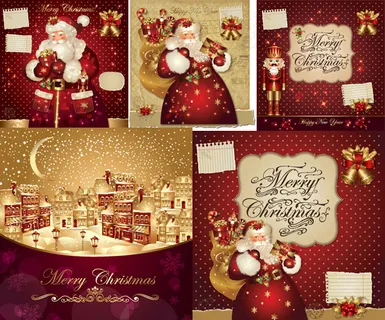 圣诞老人贺卡01