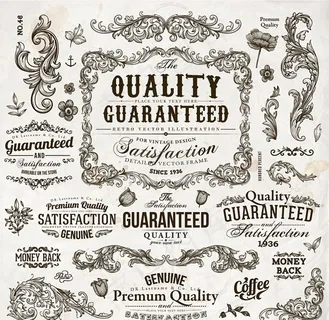 复古花纹框架边框 复古花纹框架边框