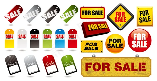 销售标签与图标