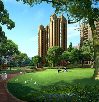 住宅区绿化景观