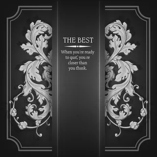 华丽银色花纹背景