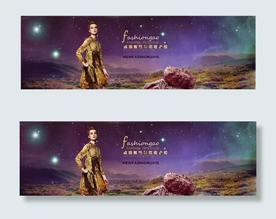 数码印花连衣裙