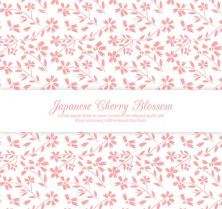日本樱花无缝背景