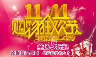 双11网购狂欢节