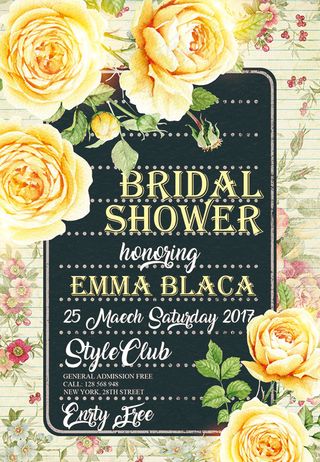 玫瑰婚庆婚礼海报