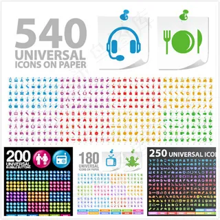 网页简约图标,免抠元素,背景元素