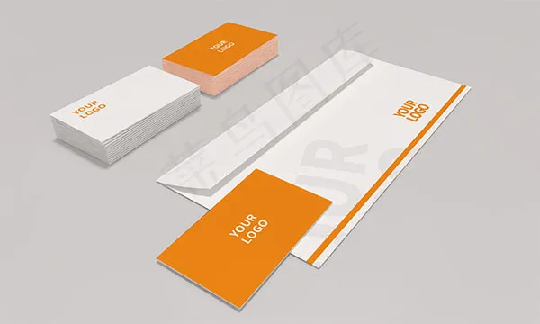 信封样机psd模版下载