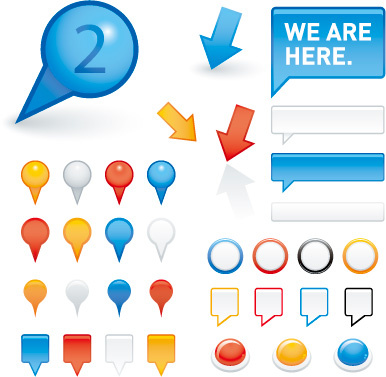 对话泡泡与按钮