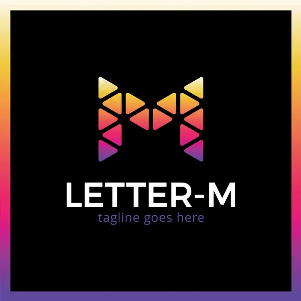 渐变字母logoeps,ai矢量模版下载
