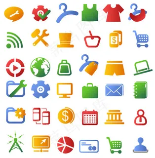 精致单色图标,免抠元素 精致单色图标,免抠元素