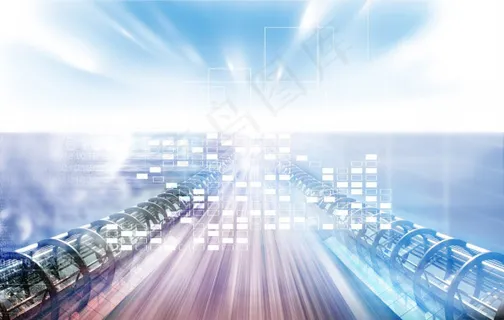 科技光束背景,背景元素 科技光束背景,背景元素