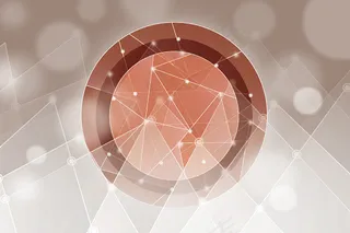 魔法圆背景矢量