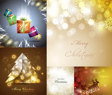 圣诞树与驯鹿雪橇