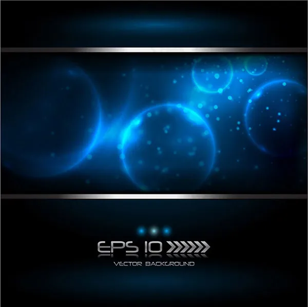蓝色梦幻科技背景eps,ai矢量模版下载