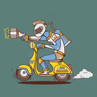 卡通机器人 卡通机器人