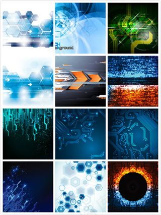 科技电路背景