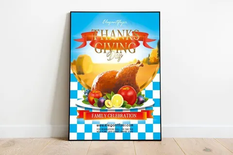感恩节火鸡海报