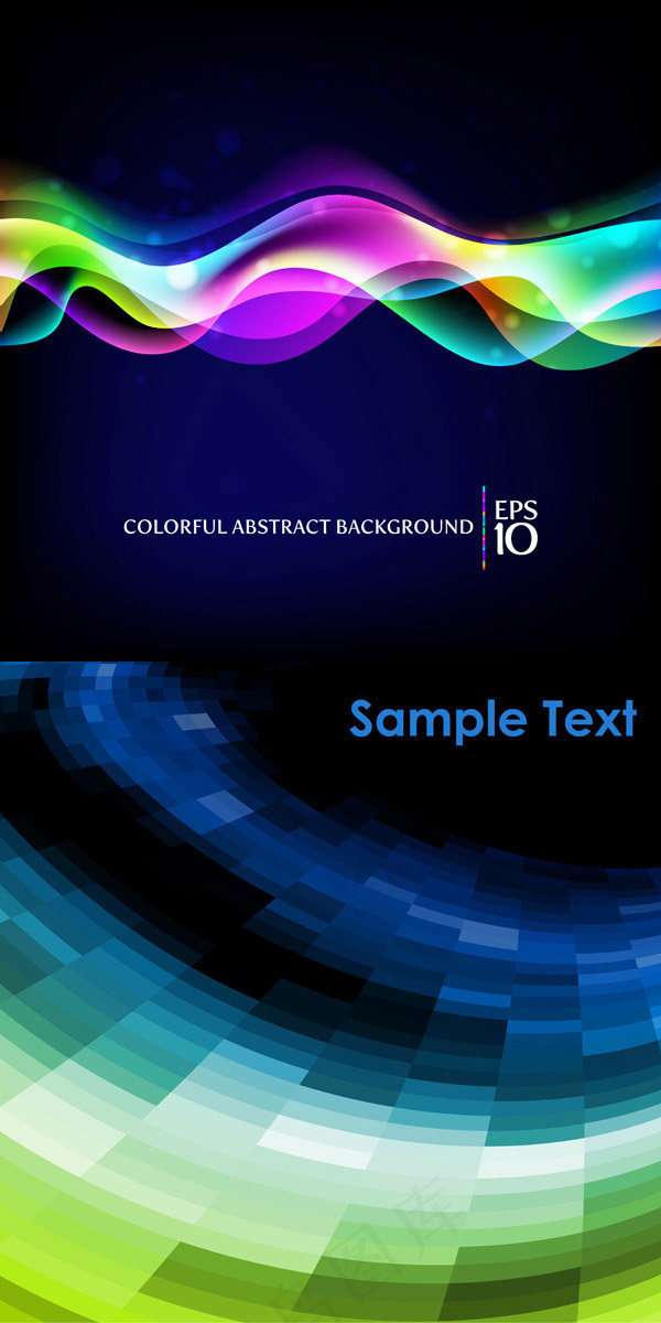 动感科技背景,背景元素