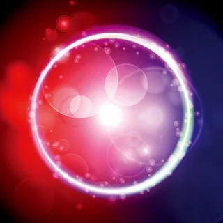 闪耀光环光斑背景