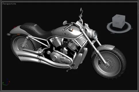 摩托3d模型 摩托3d模型