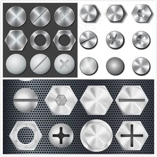 金属按钮图标,免抠元素