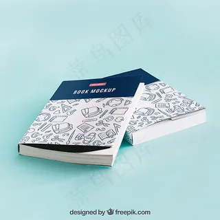 书籍封面样机