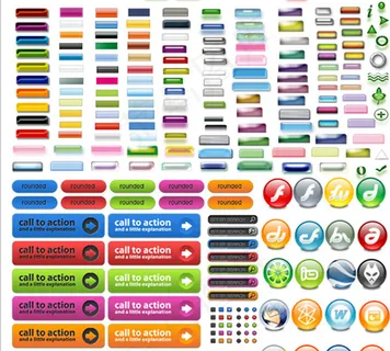 淘宝按钮标签,免抠元素