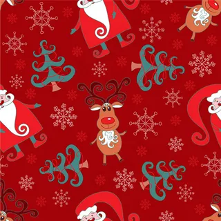 圣诞无缝背景