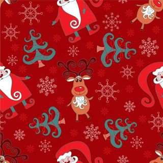 圣诞无缝背景
