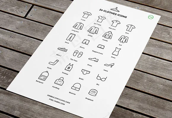 衣服图标,免抠元素