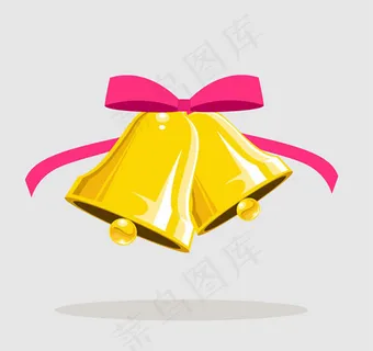 圣诞节铃铛矢量