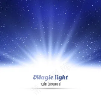 放射光效星空背景 放射光效星空背景