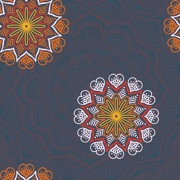 多彩花朵花纹背景eps,ai矢量模版下载